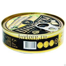 Шпроты в масле 160гр Морская Держава