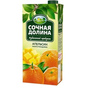 Напиток Сочная Долина Апель/манго/мандарин 1,93л т/п ССН