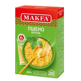 Крупа Пшено 5пак 400г Макфа