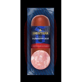Колбаса Балыкбургская с копченым балыком 280г Баварушка